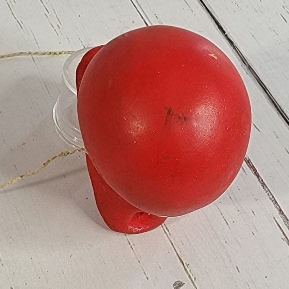 Vintage Red Rubber Clown Gag Nose Sqeeks when Squeezed Horror Killer Clown - Picture 2 of 15